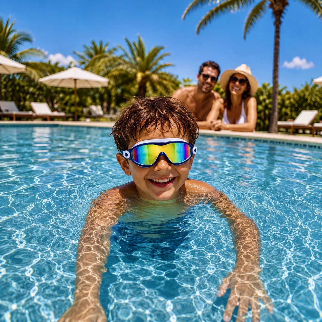 Gafas de Buceo Infantiles Clip-On