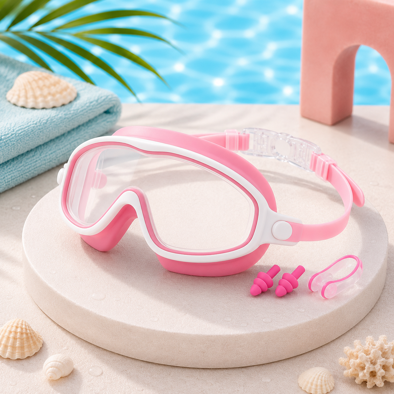 Gafas de Buceo Infantiles Clip-On
