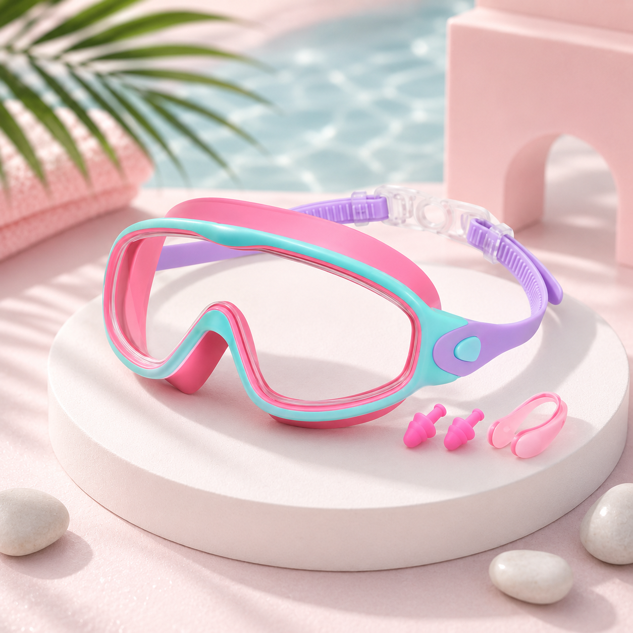 Gafas de Buceo Infantiles Clip-On