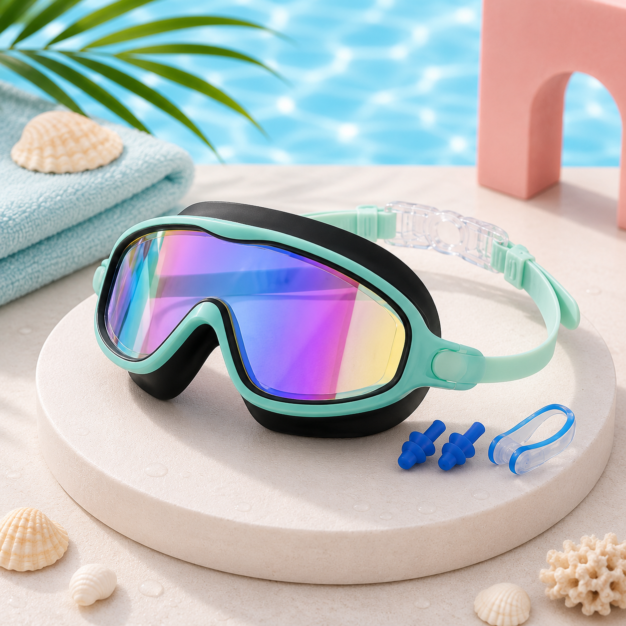 Gafas de Buceo Infantiles Clip-On
