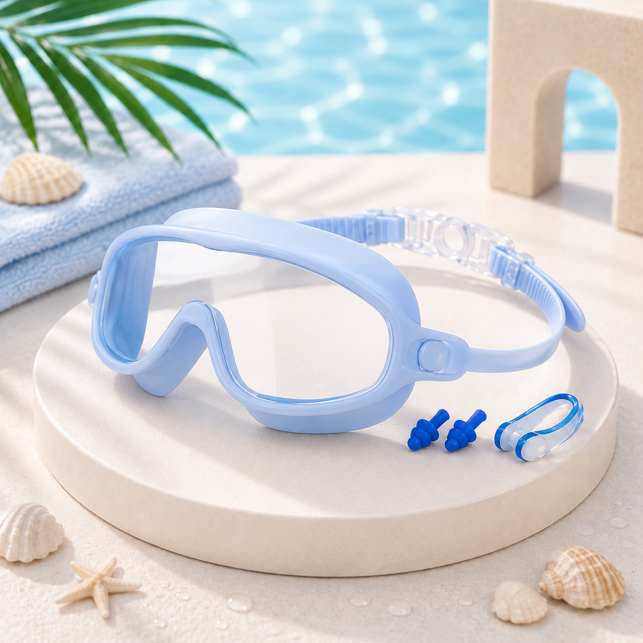 Gafas de Buceo Infantiles Clip-On