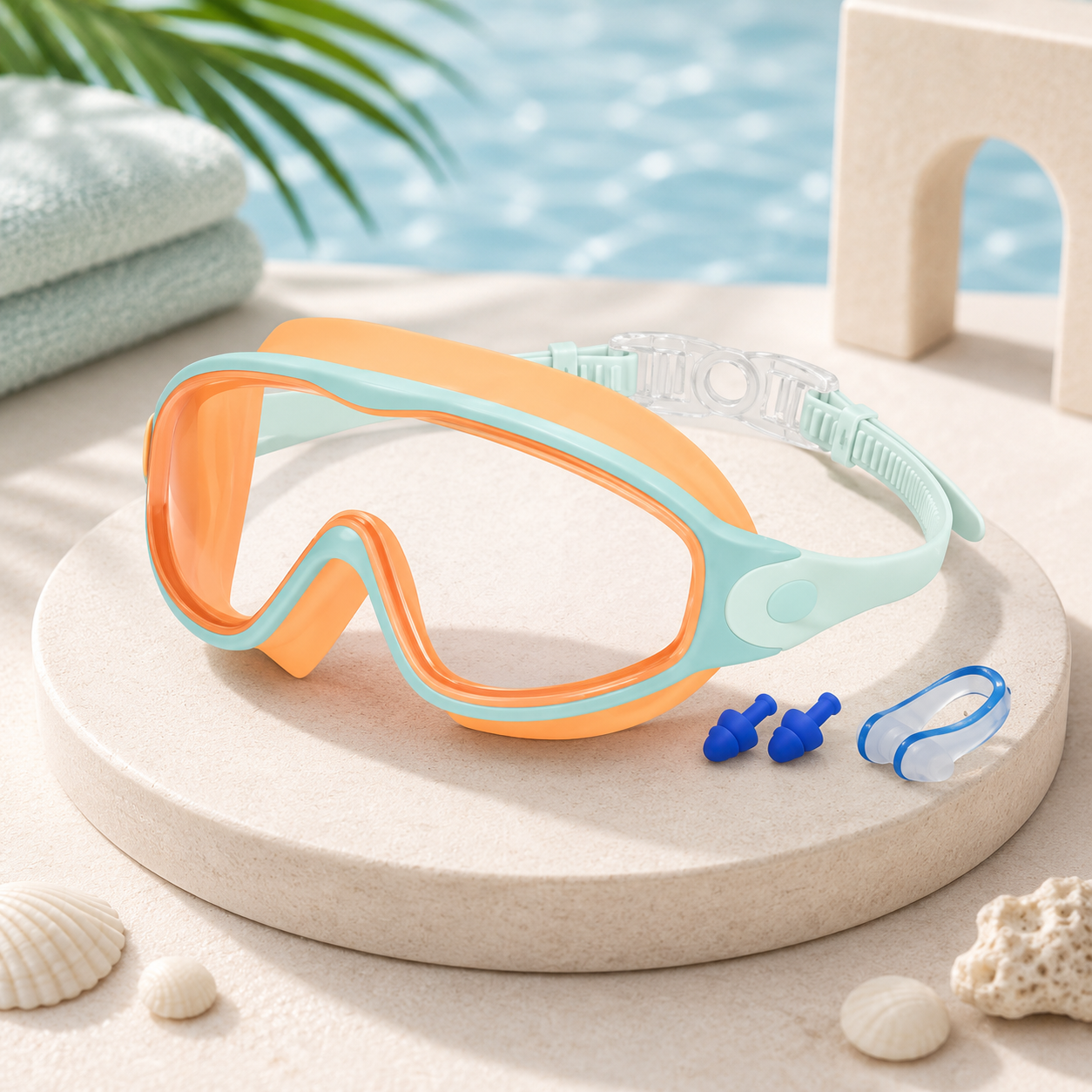 Gafas de Buceo Infantiles Clip-On