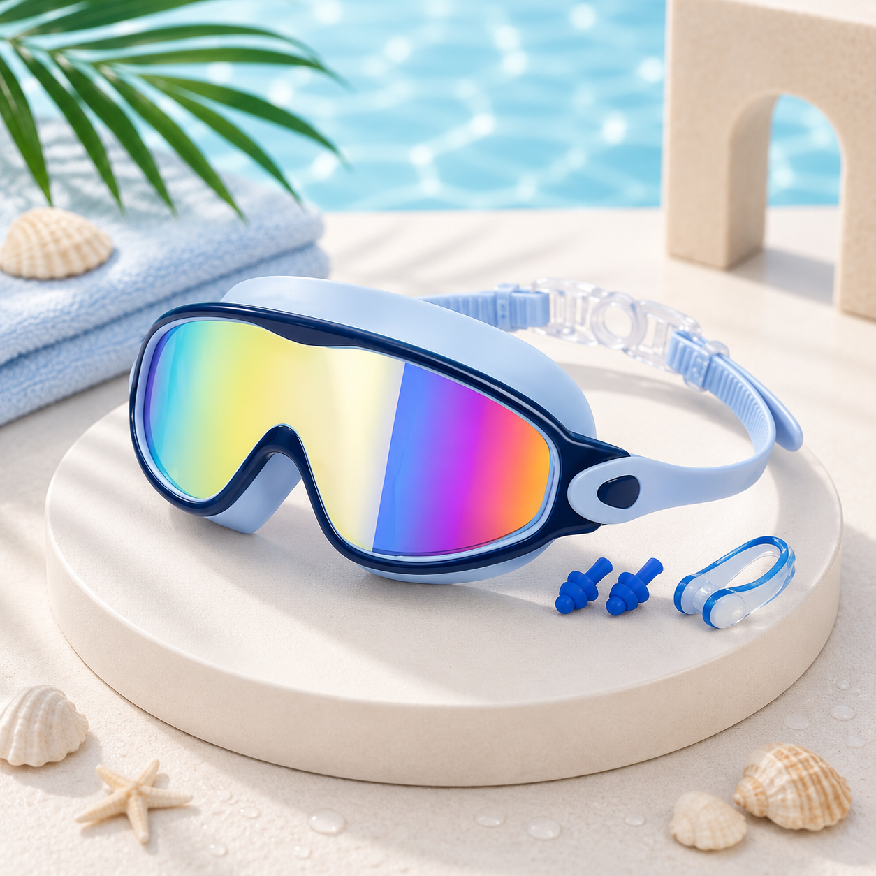 Gafas de Buceo Infantiles Clip-On